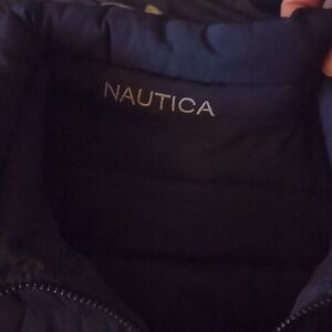 Nautica Dark Blue Quilted Jacket